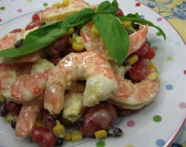 Shrimp and Black Bean Salad