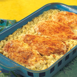 Baked Chicken and Rice