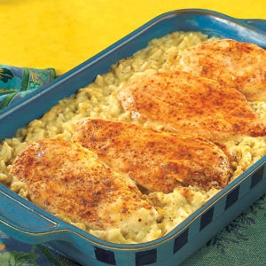 View Baked Chicken Breast And Rice Background