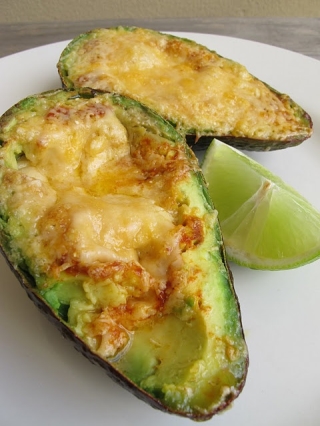 Grilled Avocado and Cheese
