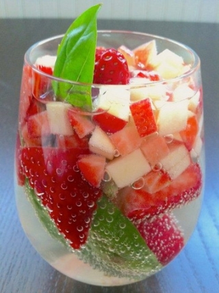 Strawberry Basil Sangria