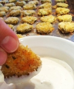 Baked Fried Pickles