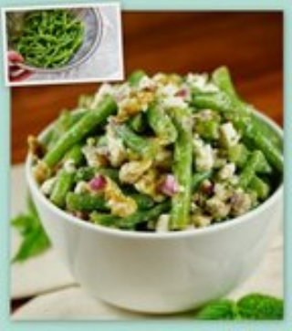 Green Bean Feta Salad