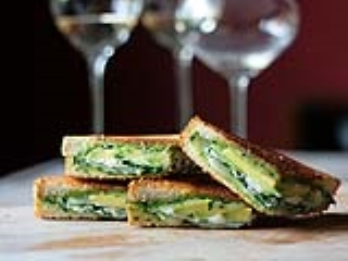 Green Grilled Cheese