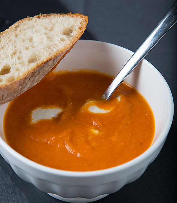 Tomato Mozzarella Soup