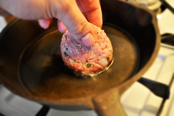 Make a "test meatball" before cooking off all of it