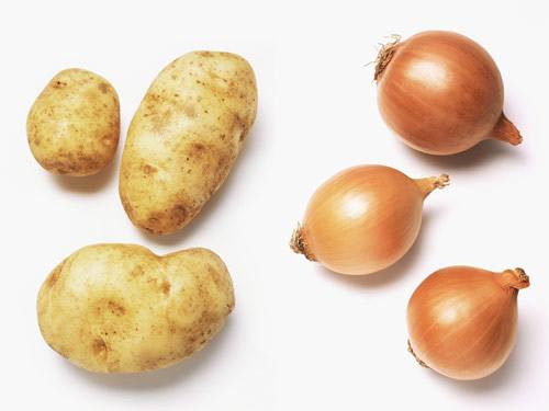Don't Store Onions and Potatoes Together
