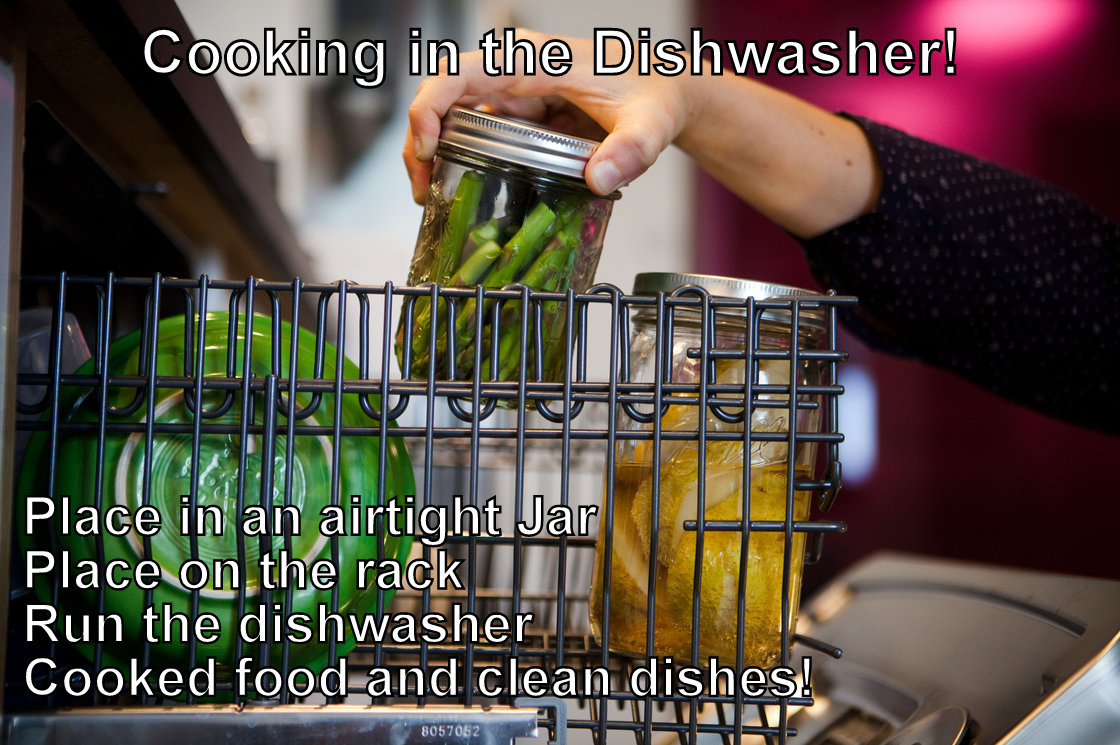 Dishwasher Cooking!