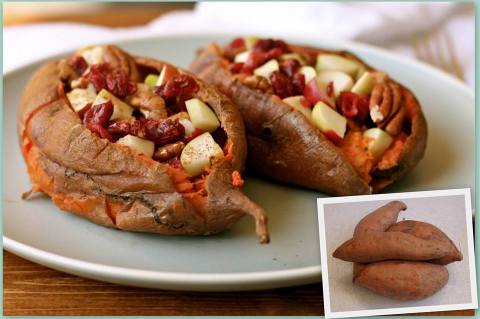 Sweet Stuffed Potatoes