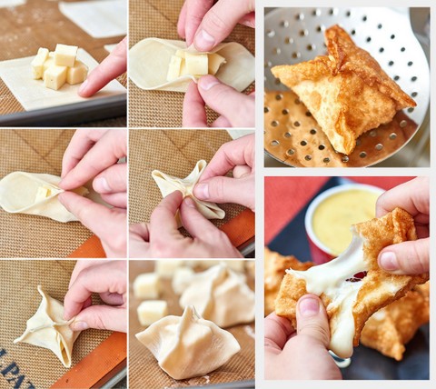 Fried Cheese Wontons