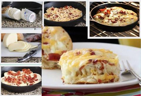 Cheesy Bacon Biscuits