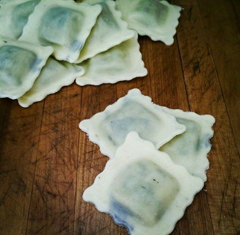 Spinach, Cheese and Herb Ravioli