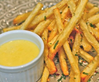 Spicy Parmesan Fries