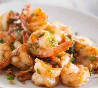 Garlic Shrimp Stir Fry