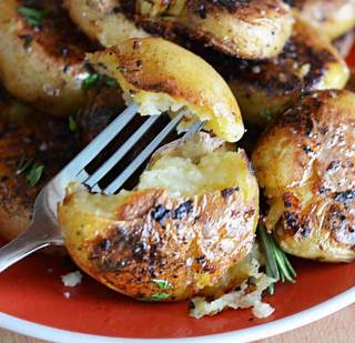 Garlic Herb Potatoes