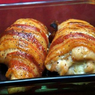 More Wrapped Stuffed Chicken