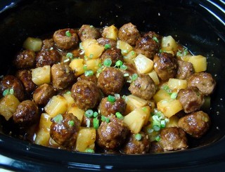 Pineapple Teriyaki Meatballs