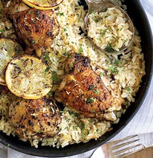 One Pan Greek Chicken