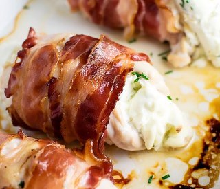 Bacon Wrapped Cream Cheese Chicken