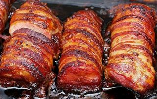 Bacon Wrapped Pork Tenderloin