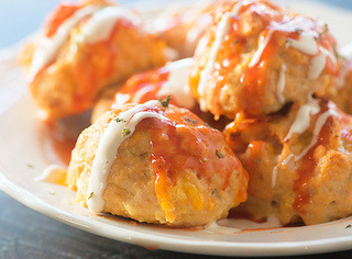 More Buffalo Chicken Meatballs