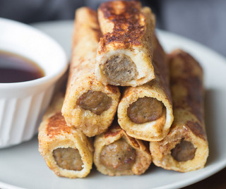 French Toast Sausage Rolls