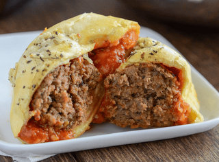 More Meatball Stuffed Biscuits