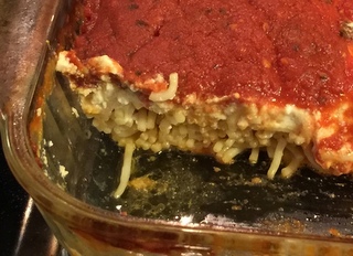 Cheesy Spaghetti Casserole