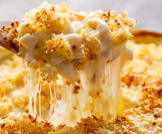 Parmesan Garlic Mac and Cheese