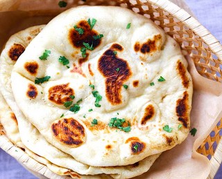 Homemade Naan Skillet