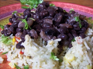 Black Beans and Onions