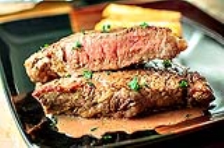Steaks with Shallot Butter