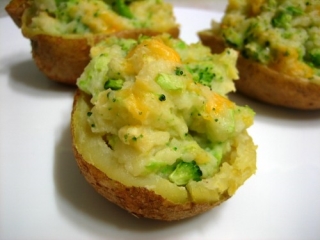 Broccoli Cheddar Potatoes