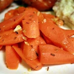 Honey Garlic Carrots