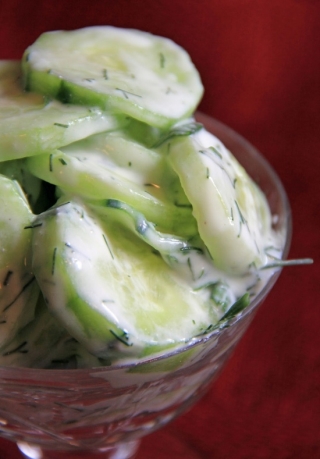 Healthy Cucumber Salad