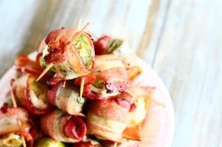 Bacon Wrapped Brussels