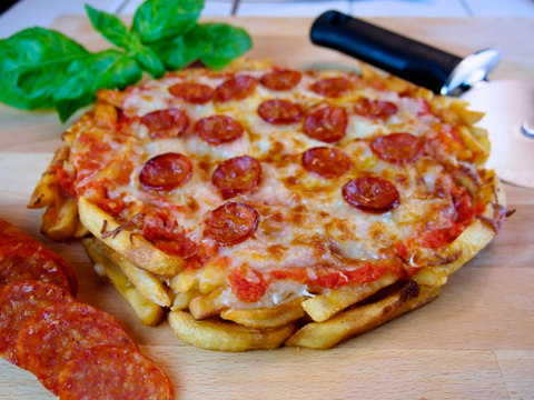 French Fry Pizza Gluten Free