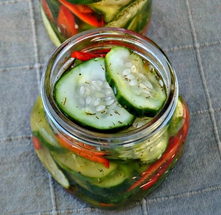 Homemade Sweet Pickles