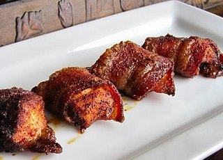 Sweet Chicken Bacon Wraps