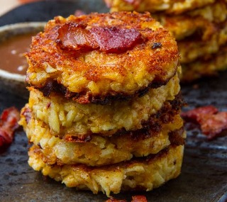 Apple Bacon Fritters