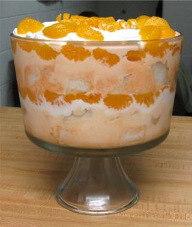 Orange Dreamsicle Trifle