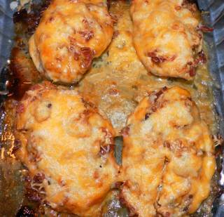 Cheesy Smothered Chicken