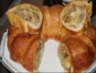 Spicy Sausage Stuffed Bread