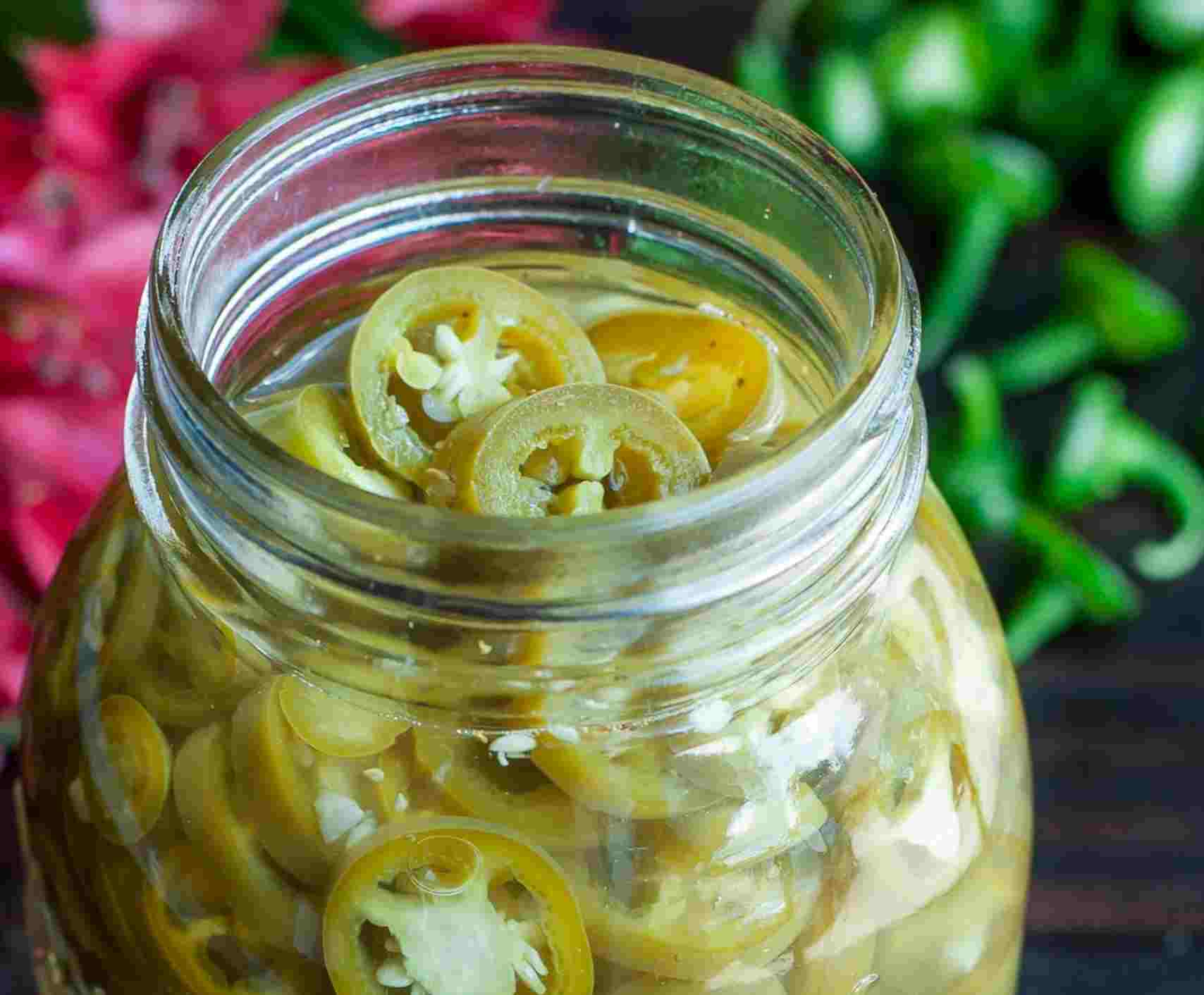 Homemade Pickled Jalapenos