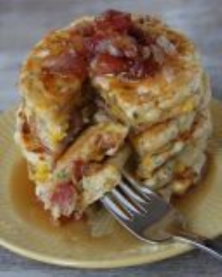 Bacon and Corn Griddles
