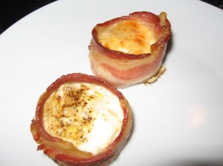 Bacon Wrapped Eggs