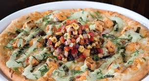 MyFridgeFood - Chipotle Chicken and Corn Salsa Pizza
