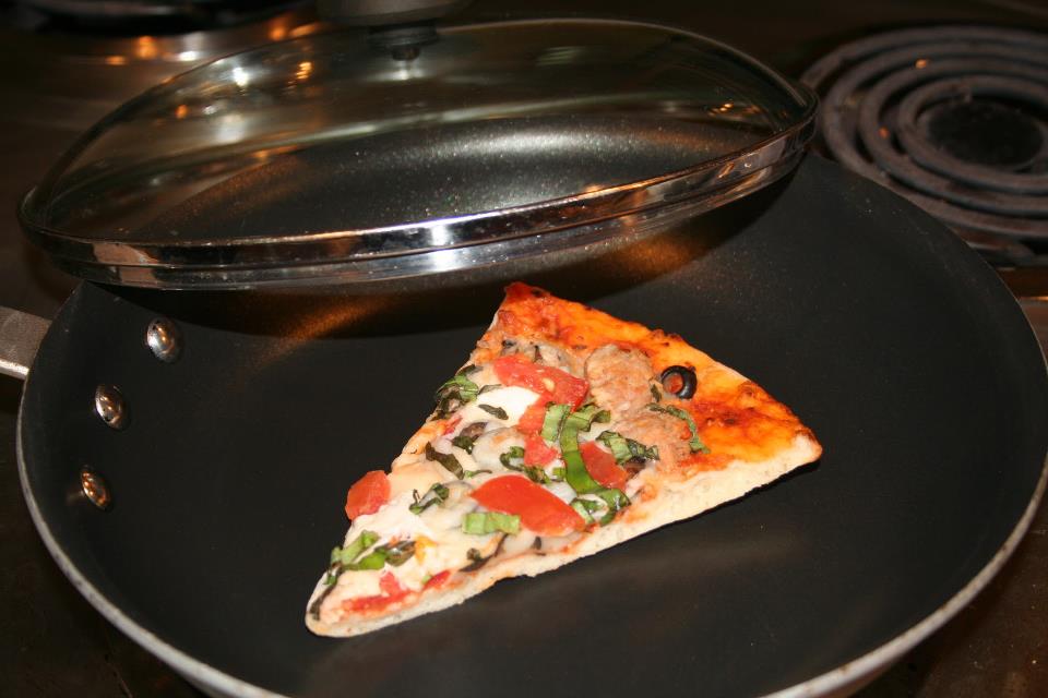 Reheat Pizza without a Soggy Crust