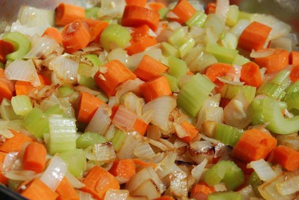 Use Broth instead of butter when sauteing veggies