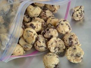 Freeze Cookie Dough for Later